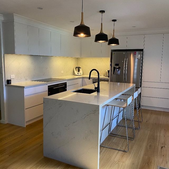 Modern kitchen pendants & downlights